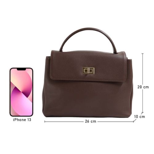 Bolsa Satchel, Bolsa de Ombro, Bolsa de Couro