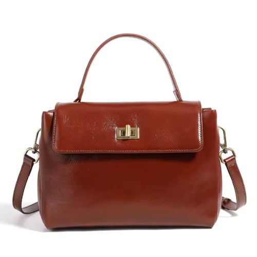 Bolsa Satchel, Bolsa de Ombro, Bolsa de Couro