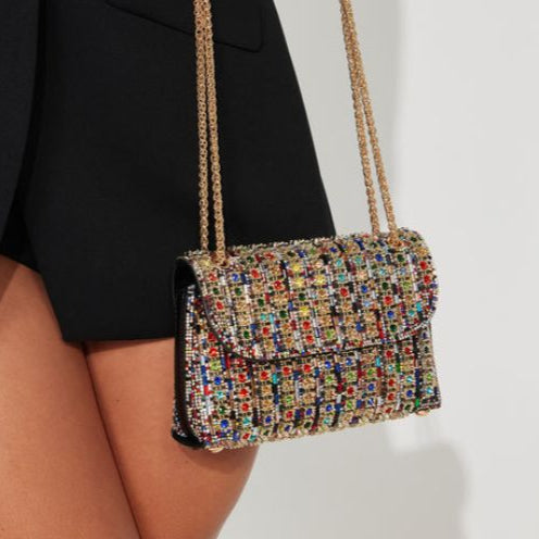 Bolsa Strass de Luxo