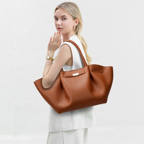 Bolsa Tote Grande, Bolsa Feminina Tote, Bolsa de Couro, Bolsa Casual