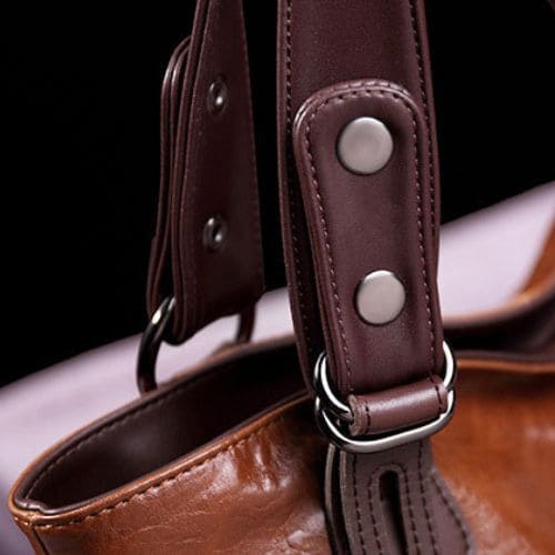 Bolsa Tote de Couro Genuíno Grande, Bolsa de Couro, Bolsa Tote, Bolsa Tote Grande, Bolsa Tote Bag, Bolsa Feminina Tote, Bolsa Casual