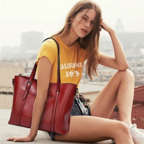 Bolsa Tote de Couro Grande, Bolsa de Couro, Bolsa Tote, Bolsa Tote Grande, Bolsa Tote Bag, Bolsa Feminina Tote, Bolsa Casual