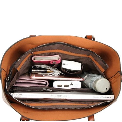 Bolsa Tote de Couro Grande, Bolsa de Couro, Bolsa Tote, Bolsa Tote Grande, Bolsa Tote Bag, Bolsa Feminina Tote, Bolsa Casual