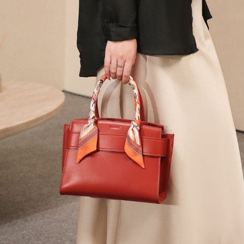 Bolsa Tote de Couro com Laço, Bolsa Tote Grande, Bolsa Tote Bag, Bolsa Tote, Bolsa Feminina Tote