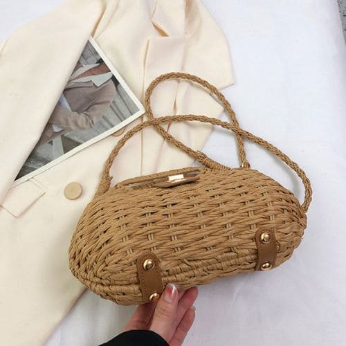 Bolsa Transversal de Palha, Bolsa de Praia, Bolsa de Palha Chic, Bolsa de Palha Praia, Bolsa de Palha Grande