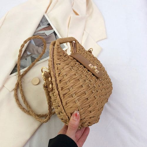 Bolsa Transversal de Palha, Bolsa de Praia, Bolsa de Palha Chic, Bolsa de Palha Praia, Bolsa de Palha Grande