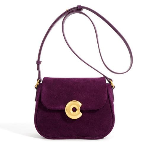 Bolsa de Ombro Camurça, Bolsa Camurça, Bolsa Feminina, Bolsa Pequena, Bolsa de Ombro, Bolsa de Ombro Pequena, Bolsa de Ombro Feminina