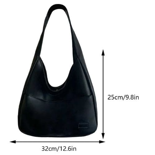 Bolsa de Ombro Feminina Retrô, Bolsa de Ombro Casual, Bolsa de Ombro Feminina, Bolsa Feminina, Bolsa de Ombro, Bolsa de Couro, Bolsa de Couro Feminina, Bolsa de Couro Legítimo