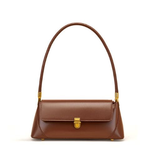 Bolsa Feminina, Bolsa de Ombro Feminina, Bolsa de Ombro Casual, Bolsa de Ombro, Bolsa de Couro Legítimo, Bolsa de Couro Feminina, Bolsa de Couro