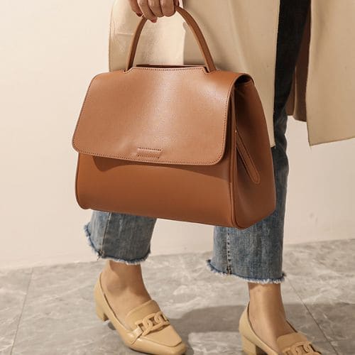 Bolsa Feminina, Bolsa de Ombro Feminina, Bolsa de Ombro Casual, Bolsa de Ombro, Bolsa de Couro Legítimo, Bolsa de Couro Feminina, Bolsa de Couro