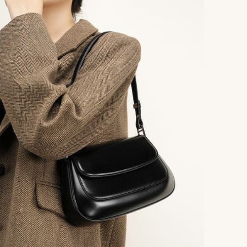 Bolsa de Ombro em Couro Pequena, Bolsa de Ombro Feminina, Bolsa Feminina, Bolsa de Ombro, Bolsa de Couro, Bolsa de Couro Feminina, Bolsa de Couro Legítimo