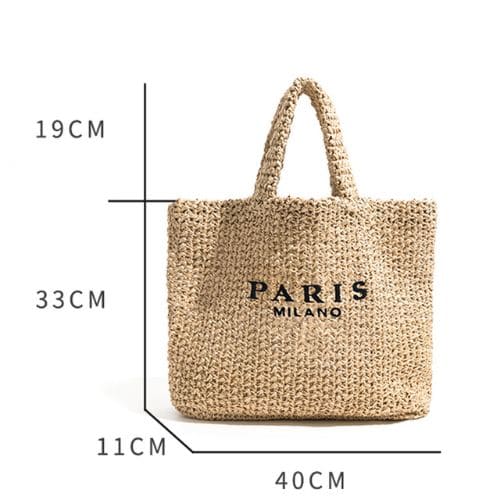 Bolsa de Palha Praia Paris, Bolsa de Palha Casual, Bolsa de Praia, Bolsa de Palha Chic, Bolsa de Palha Praia, Bolsa de Palha Grande