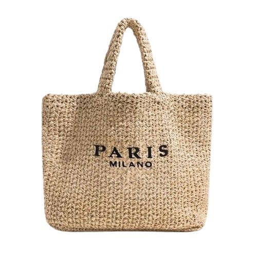 Bolsa de Palha Praia Paris, Bolsa de Palha Casual, Bolsa de Praia, Bolsa de Palha Chic, Bolsa de Palha Praia, Bolsa de Palha Grande