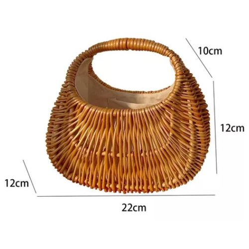 Bolsa de Praia Vintage, Bolsa de Praia, Bolsa de Bambu