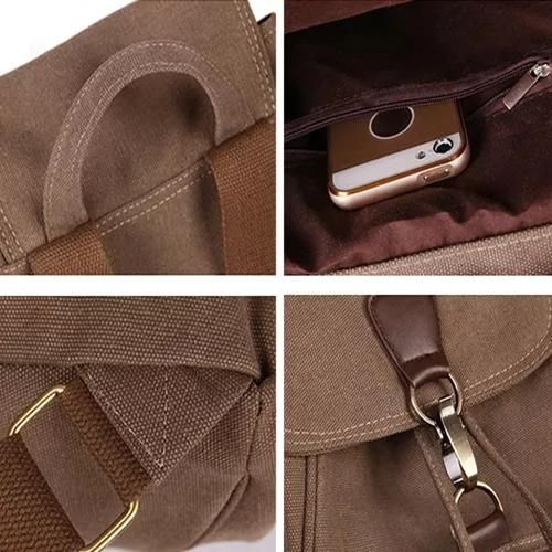 Mochila de Lona, Bolsa Lona Feminina, Mochila Kanken, Mochila de Lona Vintage, Mochila Feminina