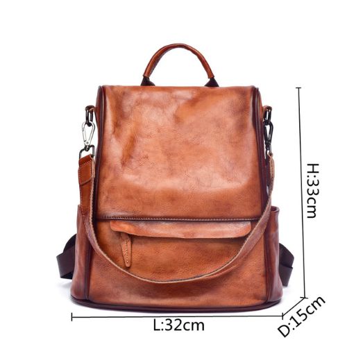 Mochila Feminina Couro, Mochilas Femininas Estilosas, Mochila Feminina Grande, Mochila de Viagem Feminina, Mochila Feminina Preta