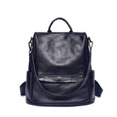 Mochila Feminina Couro, Mochilas Femininas Estilosas, Mochila Feminina Grande, Mochila de Viagem Feminina, Mochila Feminina Preta