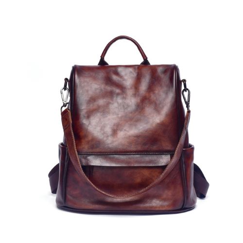 Mochila Feminina Couro, Mochilas Femininas Estilosas, Mochila Feminina Grande, Mochila de Viagem Feminina, Mochila Feminina Preta