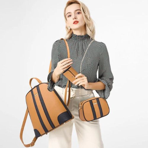 Mochila Feminina Couro, Mochila Feminina Grande, Mochila de Viagem Feminina, Mochila Feminina Notebook