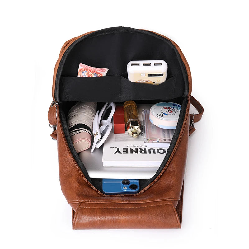 Mochilas Femininas Estilosas, Mochila Feminina Couro, Mochila Feminina Pequena. Mochila Feminina Preta