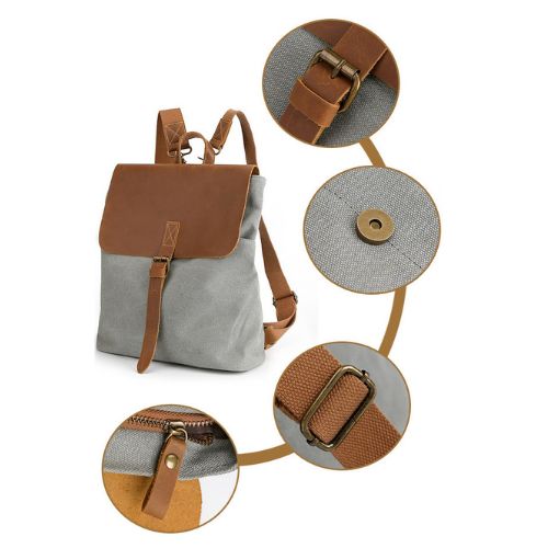 Mochila de Lona, Bolsa Lona Feminina, Mochila Kanken, Mochila de Lona Vintage, Mochila Feminina