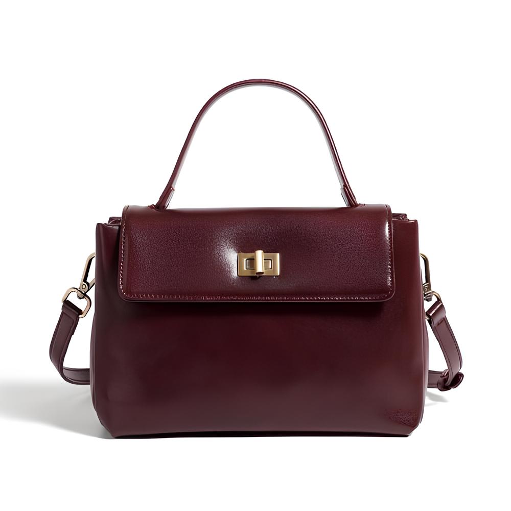Bolsa Satchel, Bolsa de Ombro, Bolsa de Couro
