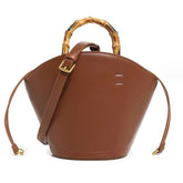 Bolsa Tiracolo com Alça de Bambu