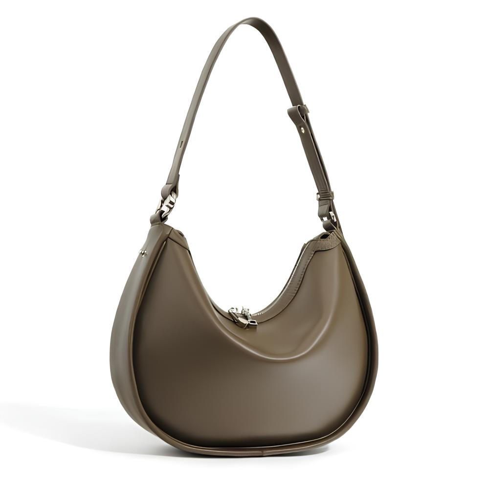 Bolsa Feminina, Bolsa de Ombro Feminina, Bolsa de Ombro Casual, Bolsa de Ombro, Bolsa de Couro Legítimo, Bolsa de Couro Feminina, Bolsa de Couro